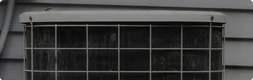 Old rusty AC unit in Tampa, FL