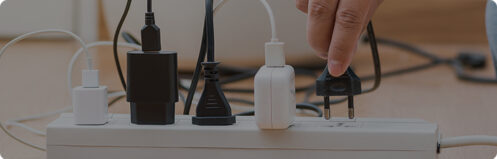 Full power strip surge protector