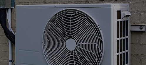 Ductless mini split outdoor unit